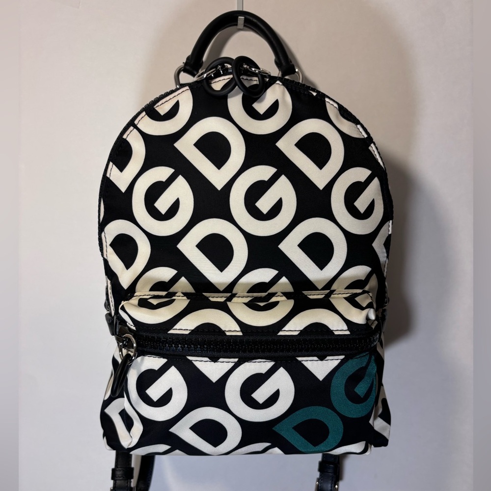 DOLCE & GABBANA Backpack MONOGRAM NYLON - LEATHER BACKPACK NWT $1883 - Picture 10 of 16